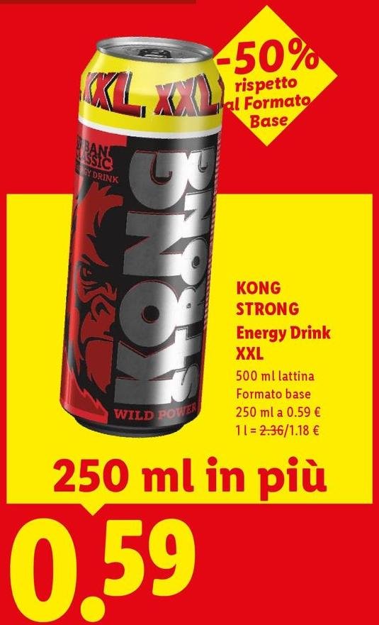 Kong Strong - Energy Drink XXL