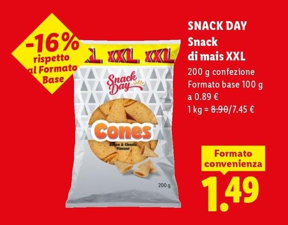 Snack Day - Snack Di Mais XXL
