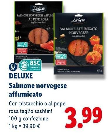 Deluxe - Salmone Norvegese Affumicato