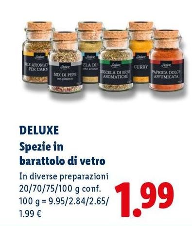 Deluxe - Spezie In Barattolo Di Vetro