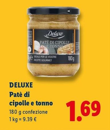 Deluxe - Patè Di Cipolle E Tonno