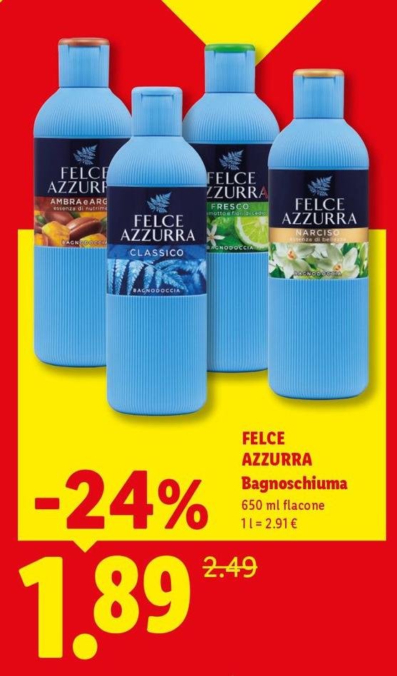Felce Azzurra - Bagnoschiuma