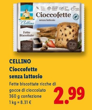 Cellino - Cioccofette Senza Lattosio