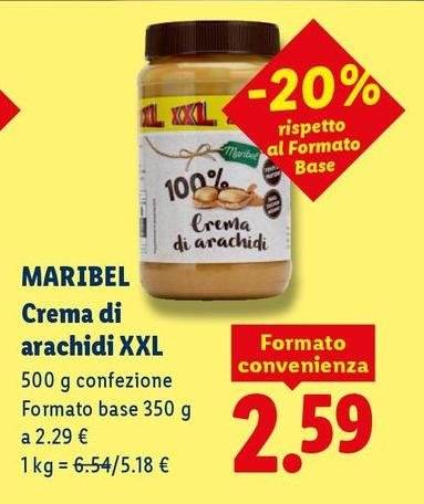 Maribel - Crema Di Arachidi Xxl