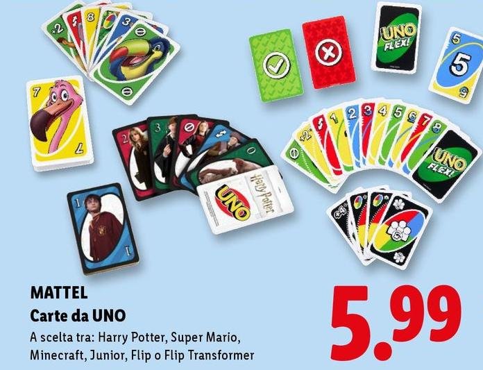Mattel - Carte Da Uno