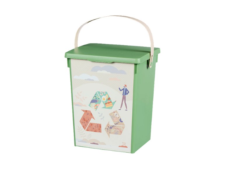 Cestino multiuso con coperchio 5L