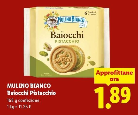 Mulino Bianco - Baiocchi Pistacchio