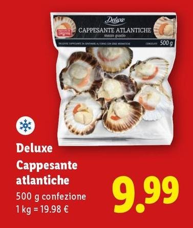 Deluxe - Cappesante Atlantiche