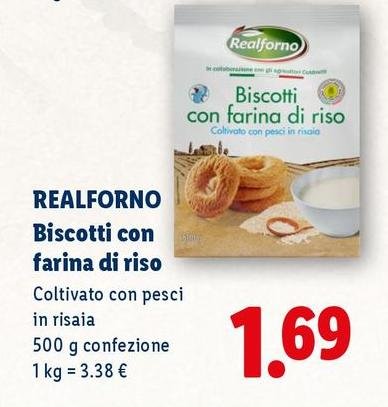 Realforno - Biscotti Con Farina Di Riso