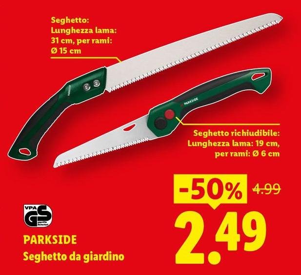 Parkside - Seghetto Da Giardino