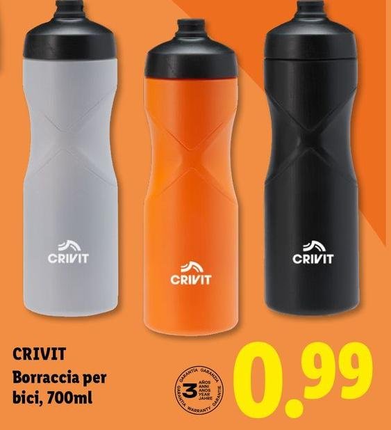 Crivit - Borraccia Per Bici