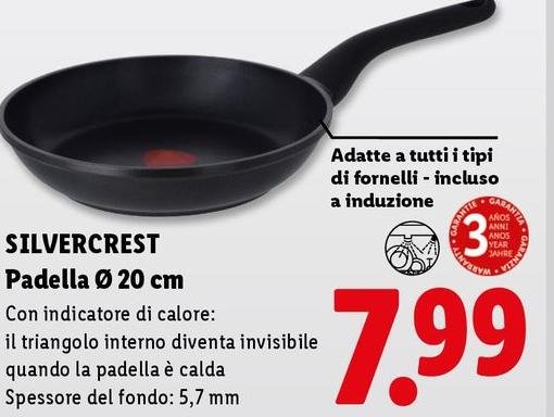 Silvercrest - Padella Ø 20 Cm