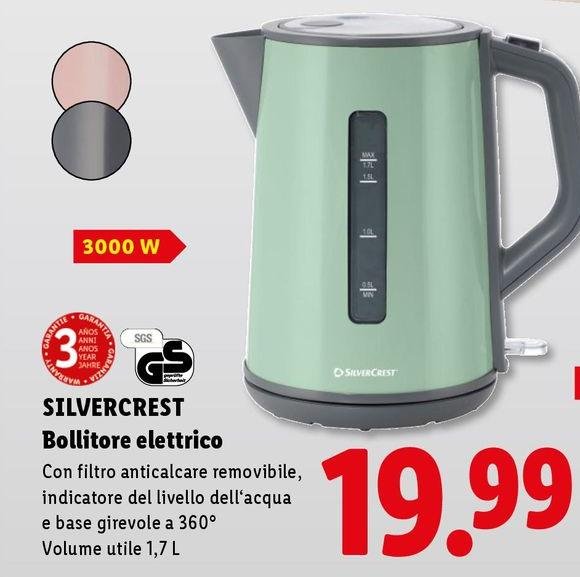 Silvercrest - Bollitore Elettrico