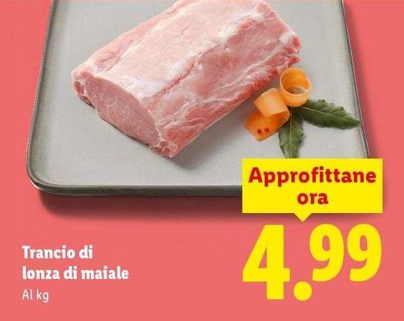 Trancio Di Lonza Di Maiale