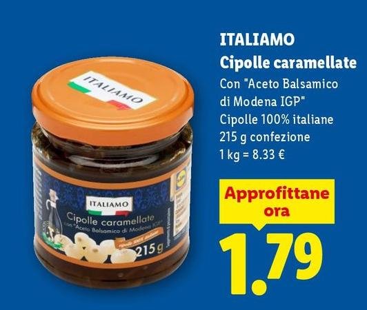 Italiamo - Cipolle Caramellate