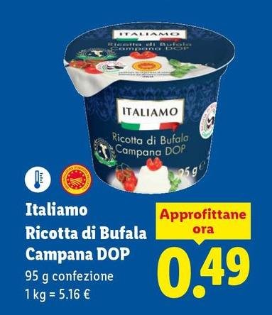 Italiamo - Ricotta Di Bufala Campana DOP