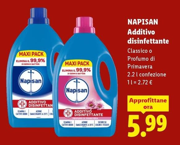 Napisan - Additivo Disinfettante