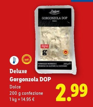Deluxe - Gorgonzola DOP
