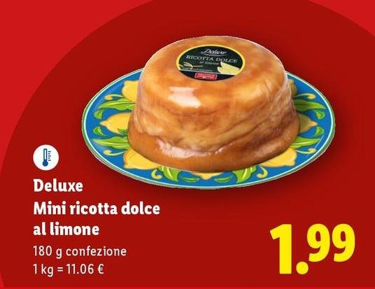 Deluxe - Mini Ricotta Dolce Al Limone