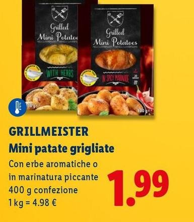 Grillmeister - Mini Patate Grigliate