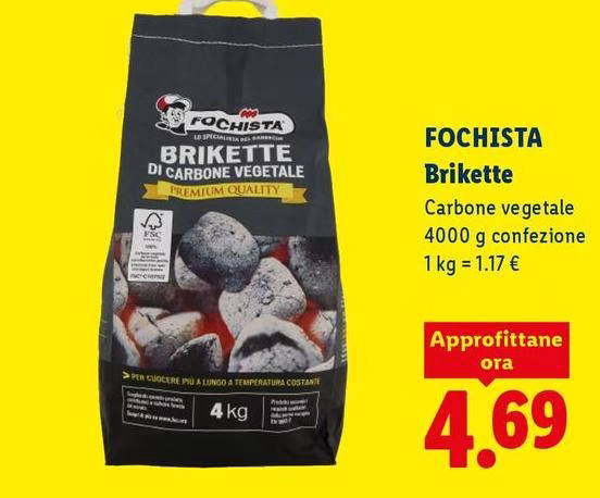 Fochista - Brikette