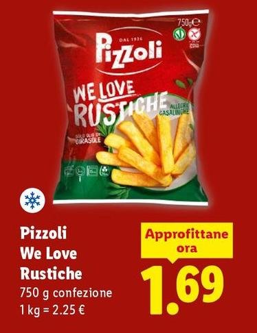 Pizzoli - We Love Rustiche