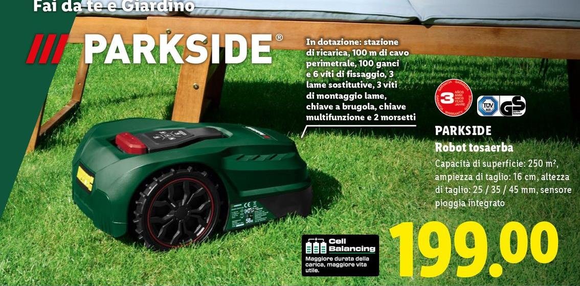 Parkside - Robot Tosaerba