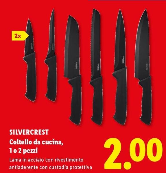 Silvercrest - Coltello Da Cucina, 1 O 2 Pezzi