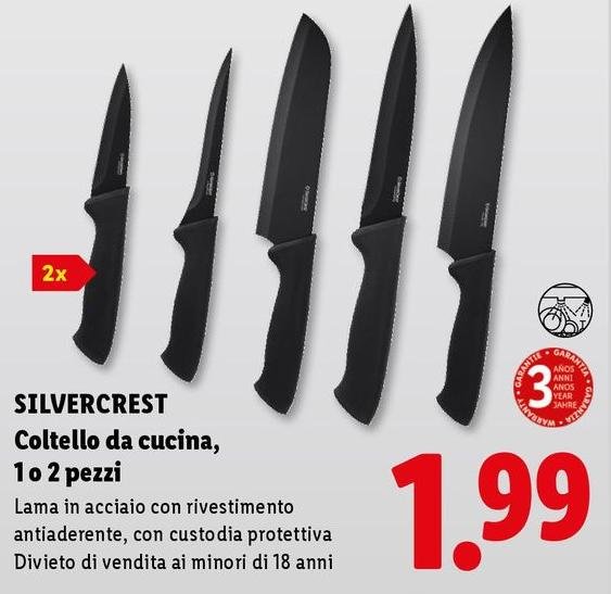 Silvercrest - Coltello Da Cucina, 1 O 2 Pezzi