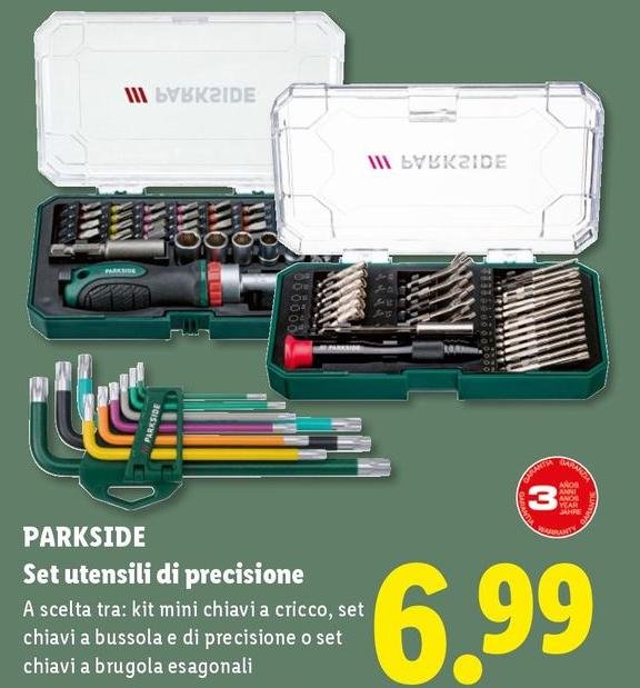 Parkside - Set Utensili Di Precisione