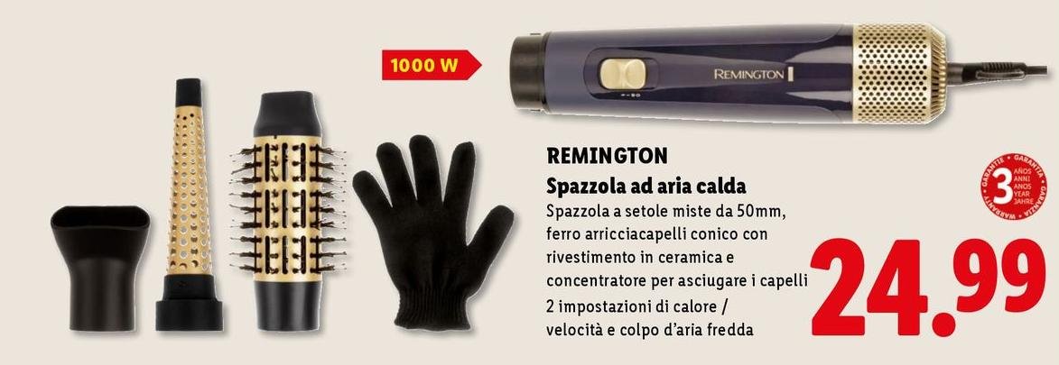Remington - Spazzola Ad Aria Calda