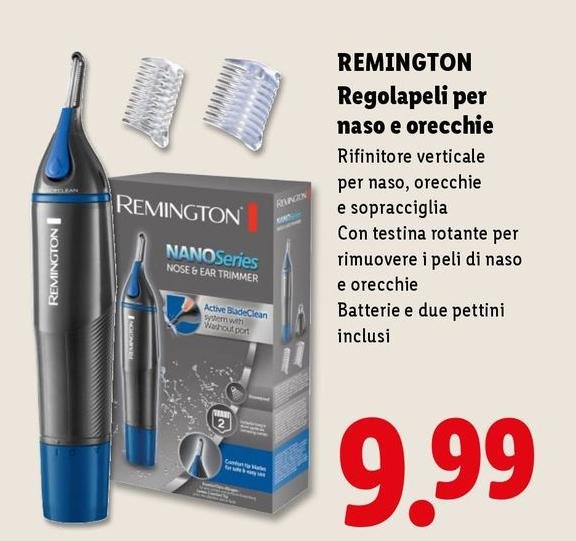 Remington - Regolapeli Per Naso E Orecchie