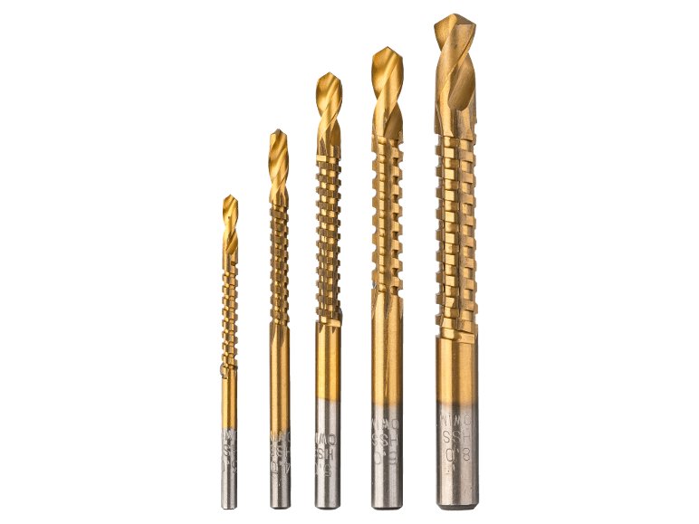 Set punte da trapano, 3, 4 o 5 pezzi