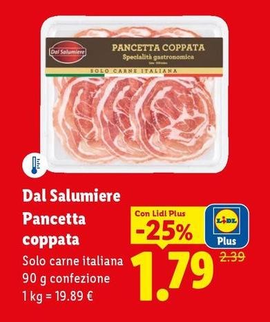 Dal Salumiere - Pancetta Coppata