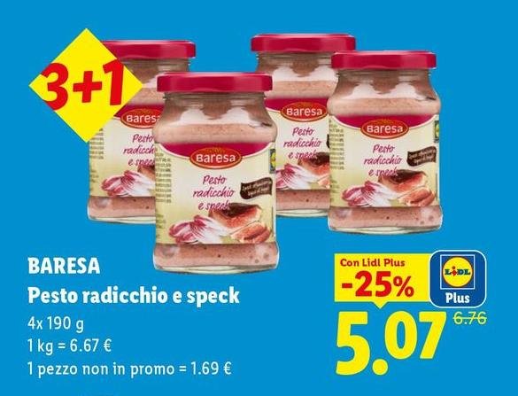 Baresa - Pesto Radicchio E Speck