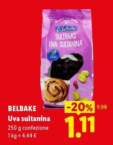 Belbake - Uva Sultanina