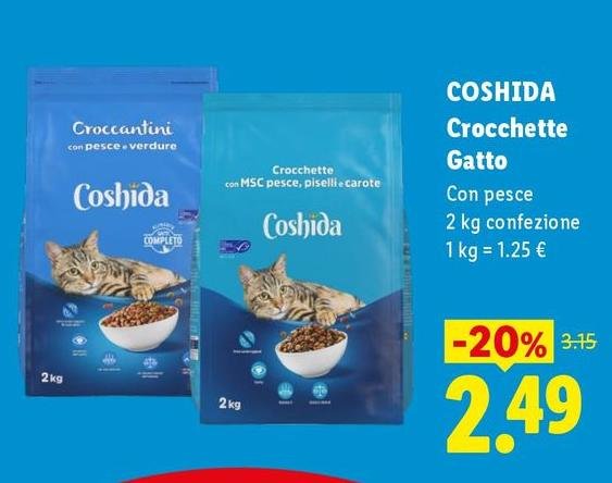 Coshida - Crocchette Gatto