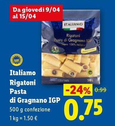 Italiamo - Rigatoni Pasta Di Gragnano IGP