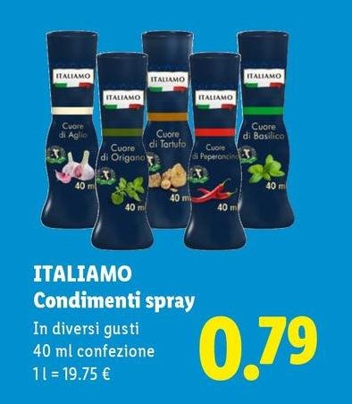 Italiamo - Condimenti Spray