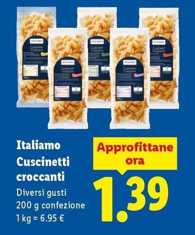 Italiamo -  Cuscinetti Croccanti