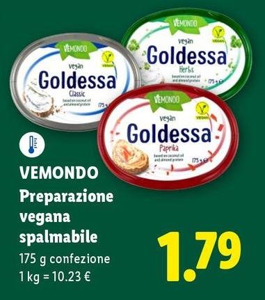 Vemondo - Preparazione Vegana Spalmabile