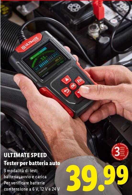 Ultimate Speed - Tester Per Batteria Auto