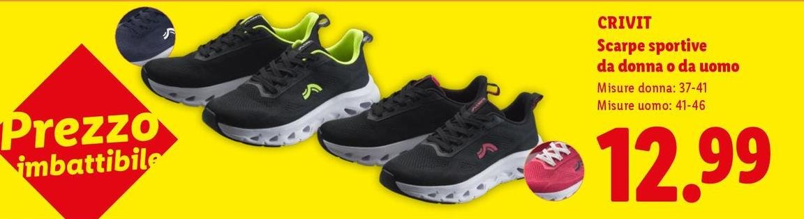 Crivit - Scarpe Sportive Da Donna O Da Uomo