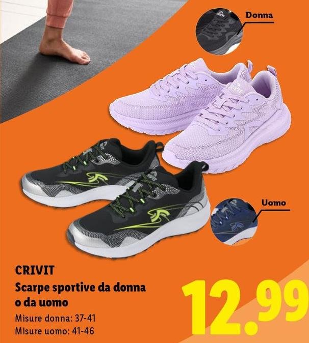 Crivit - Scarpe Sportive Da Donna O Da Uomo