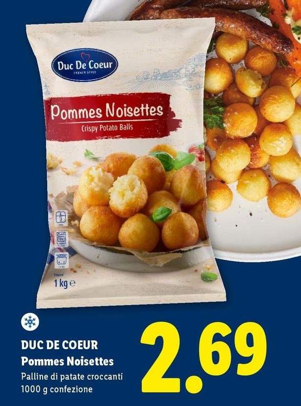 Duc De Coeur - Pommes Noisettes