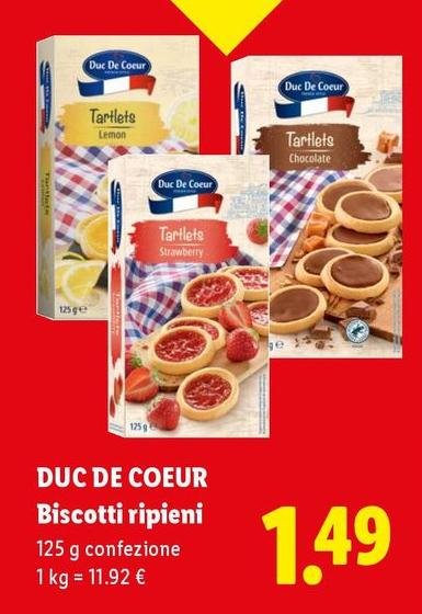 Duc De Coeur - Biscotti Ripieni