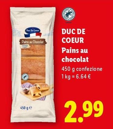 Duc De Coeur - Pains Au Chocolat