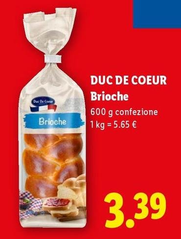 Duc De Coeur - Brioche