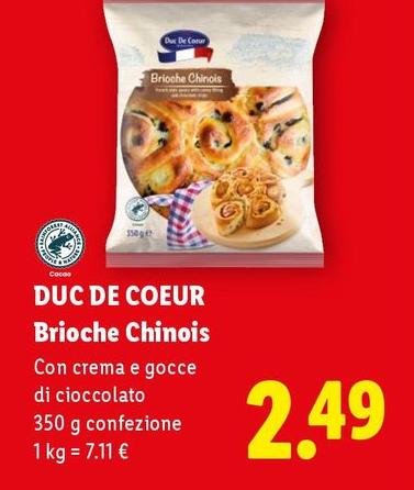 Duc De Coeur - Brioche Chinois