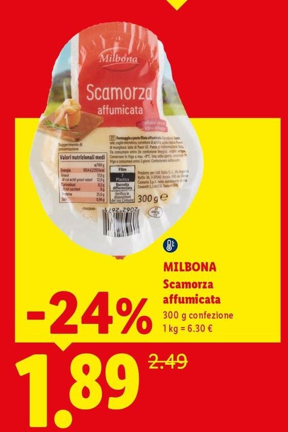 Milbona - Scamorza Affumicata